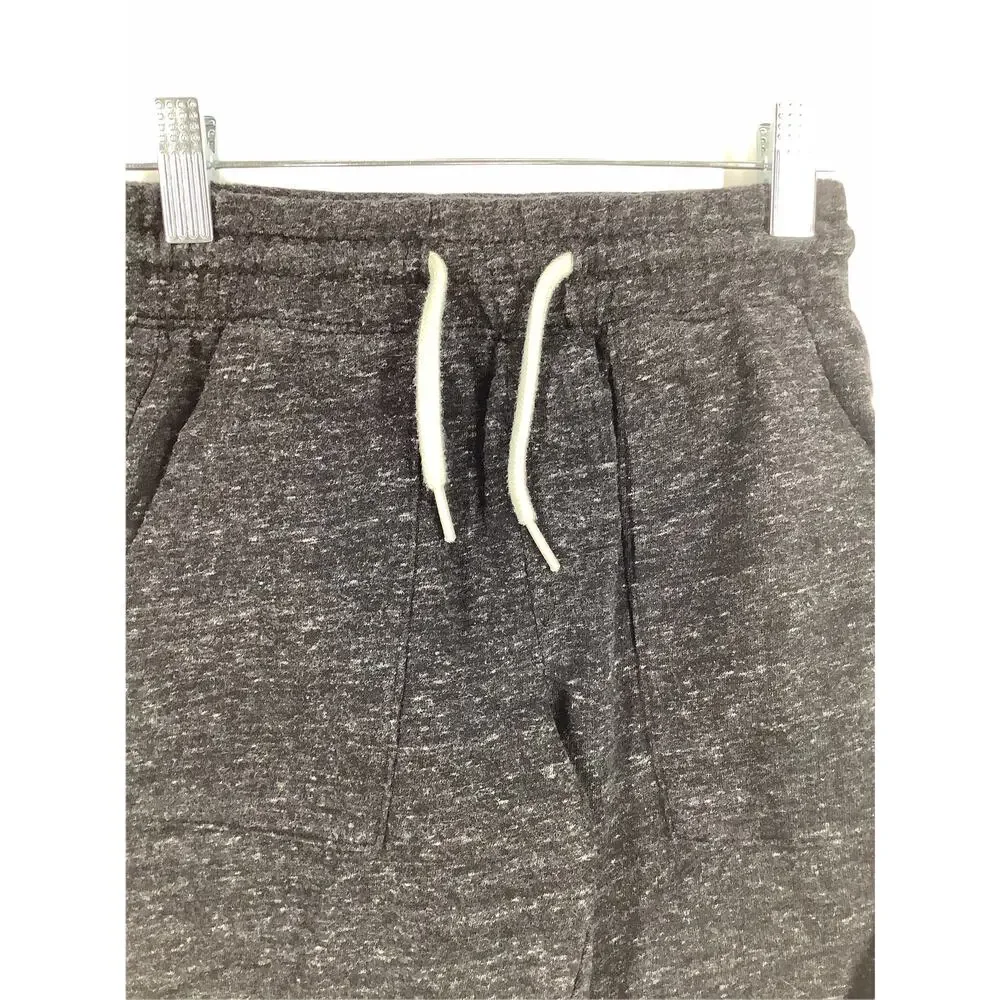 Wonder Nation Boys Static Charcoal Gray Sweat Shorts Kids Youth Size Small 6-7